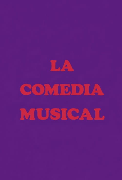 Afiche de La Comedia Musical Española