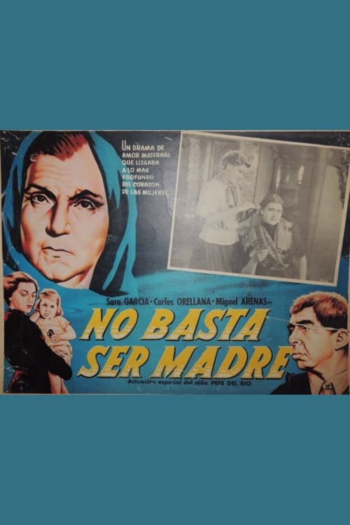 Afiche de No basta ser madre