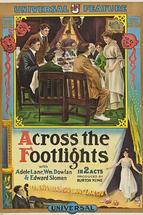 Afiche de Across the Footlights