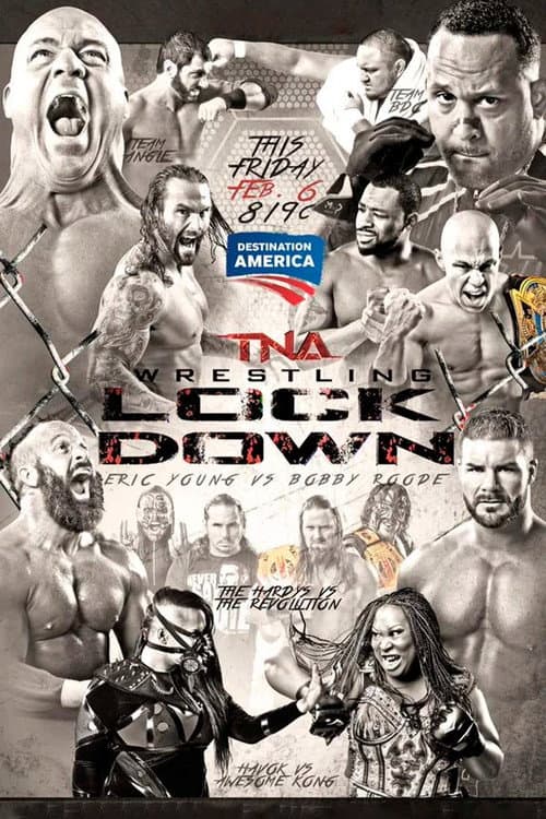 Afiche de TNA LockDown 2015