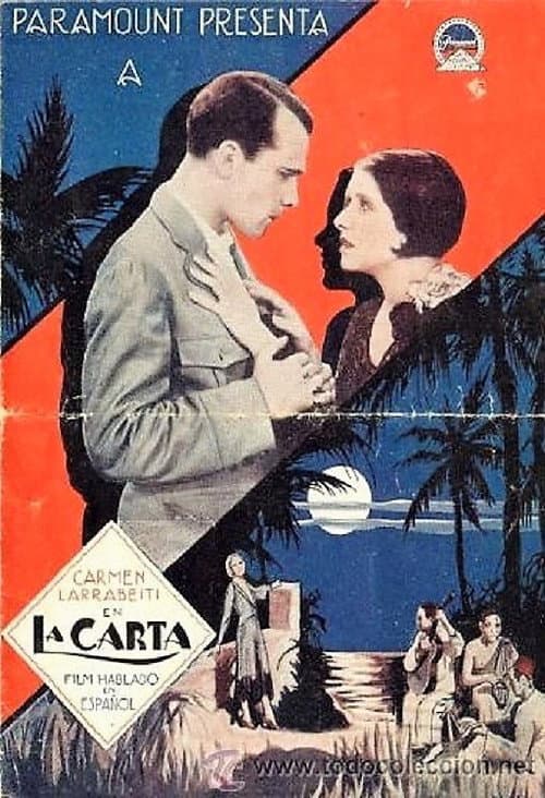 Afiche de La carta