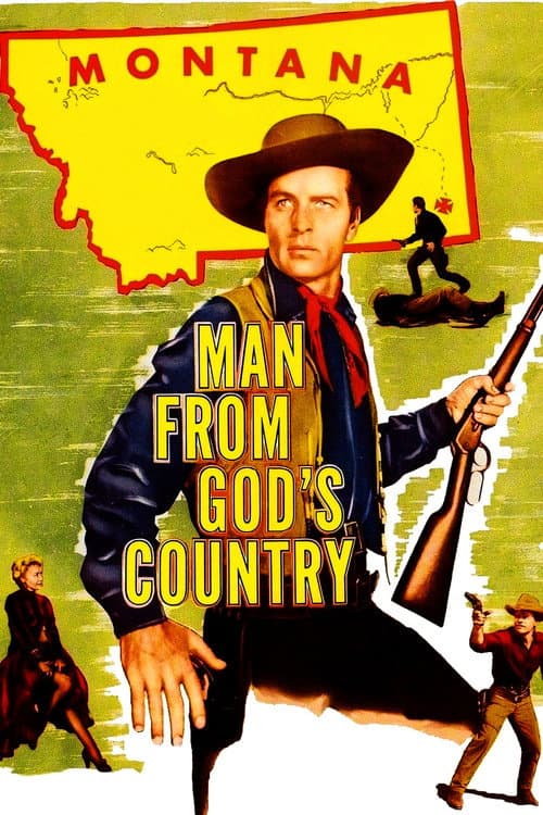 Afiche de Man from God's Country