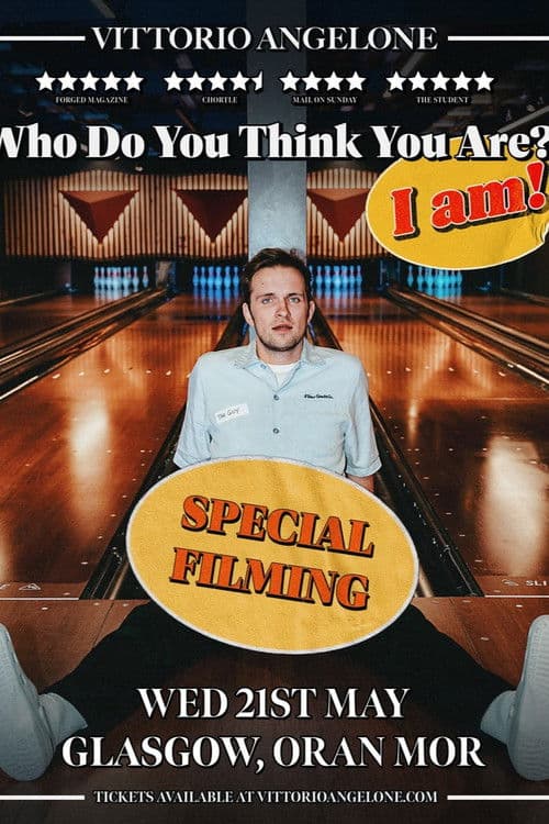 Afiche de Vittorio Angelone: Who Do You Think You Are? I Am!