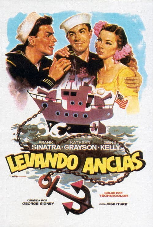 Afiche de Levando anclas