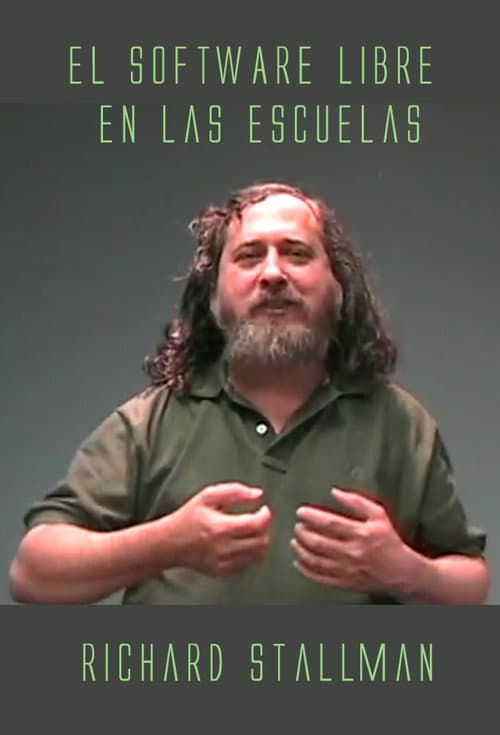 Afiche de El software libre en las escuelas