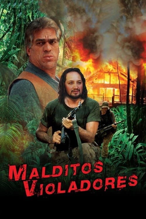 Afiche de Malditos violadores