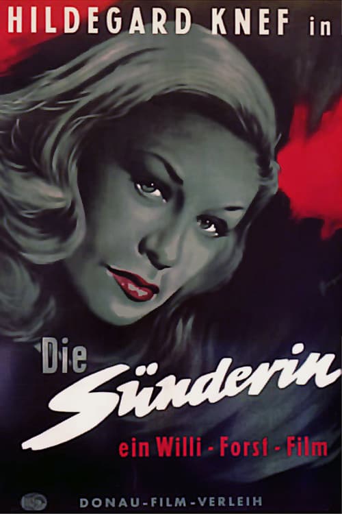 Afiche de Die Sünderin
