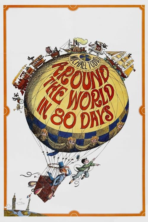 Afiche de Around the World in 80 Days