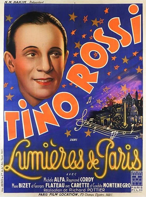 Afiche de Lumières de Paris