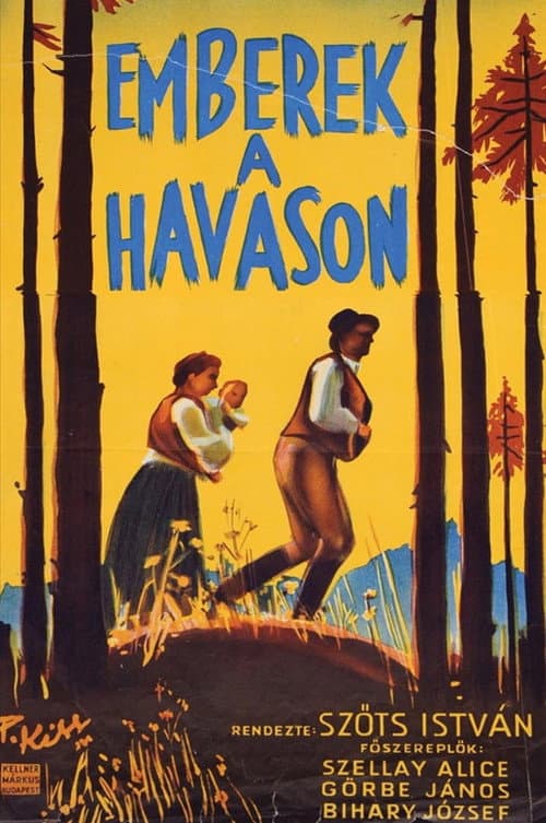 Afiche de Emberek a havason