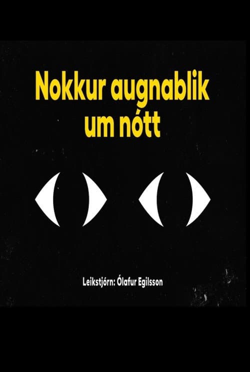 Afiche de Nokkur augnablik um nótt