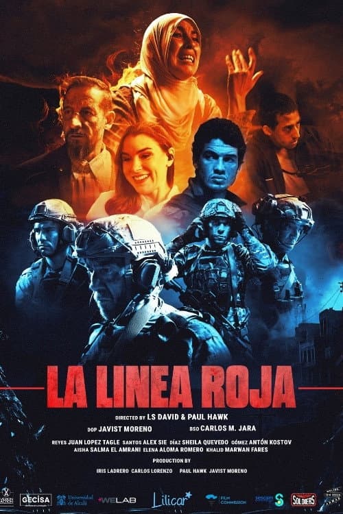 Afiche de La línea roja
