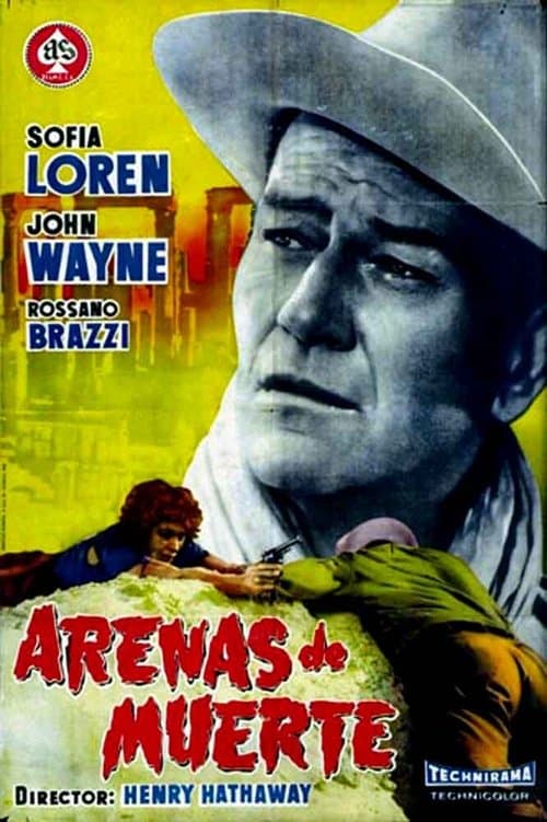 Afiche de Arenas de muerte