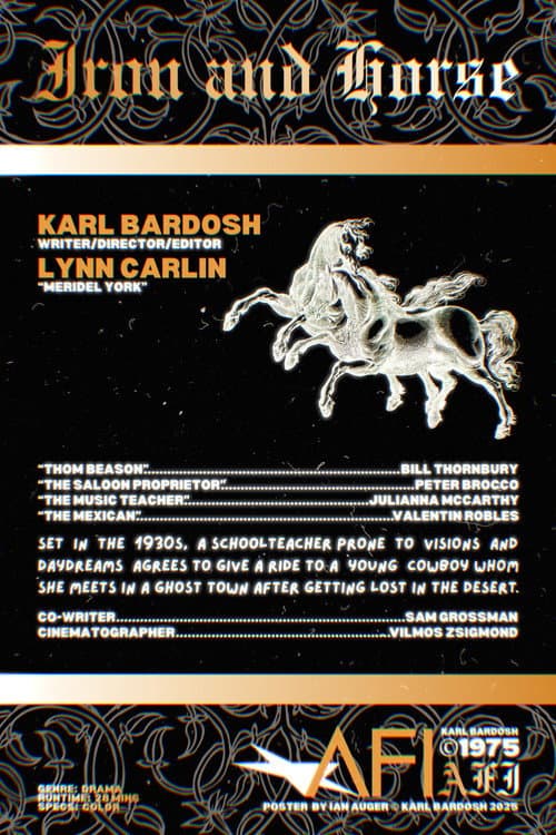 Afiche de Iron and Horse
