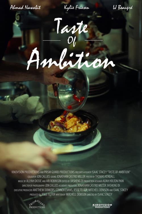 Afiche de Taste of Ambition