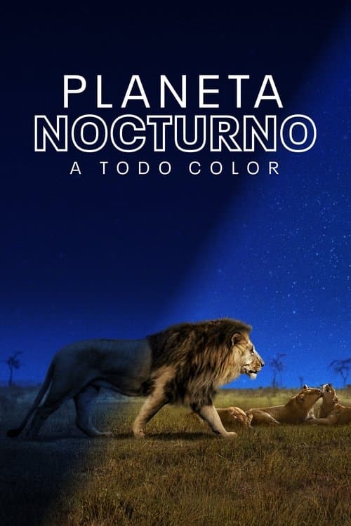 Afiche de Planeta nocturno: A todo color
