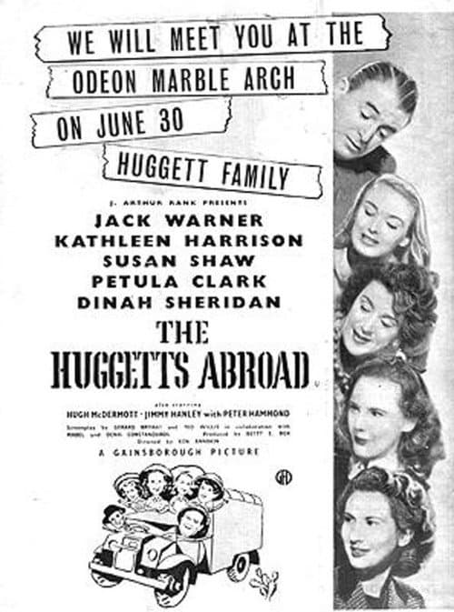 Afiche de The Huggetts Abroad