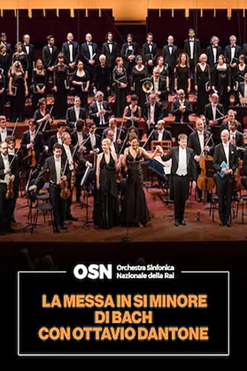 Afiche de OSN: La Messa in si minore di Bach con Ottavio Dantone