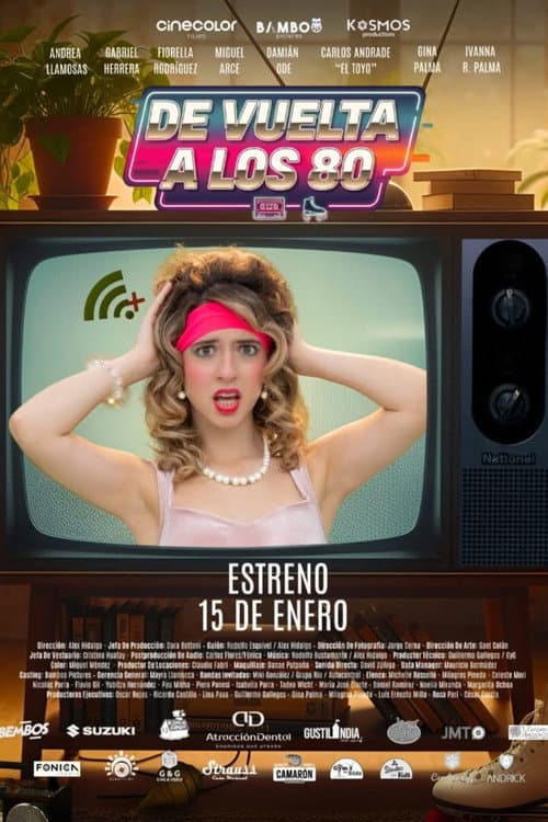 Afiche de De vuelta a los 80