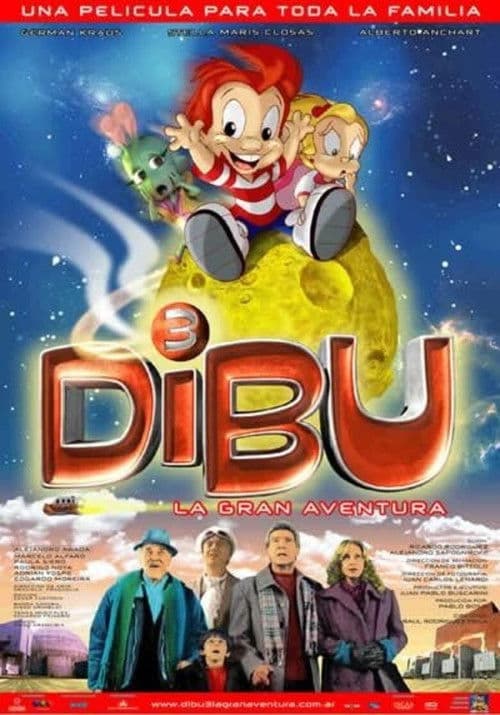 Afiche de Dibu 3: La gran aventura