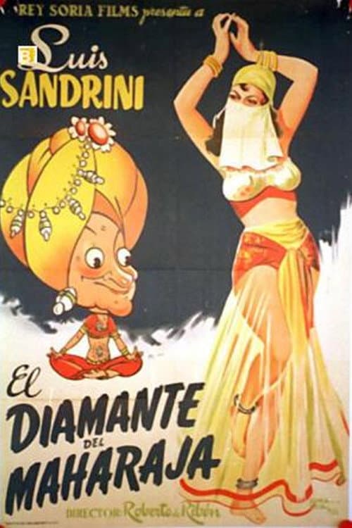 Afiche de El diamante del Maharajá