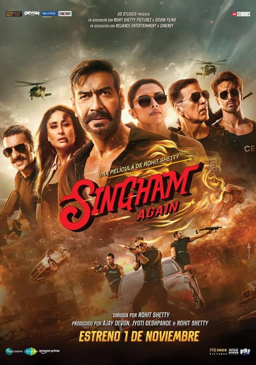 Afiche de सिंघम अगेन