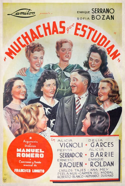 Afiche de Muchachas que estudian
