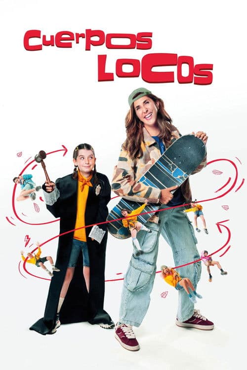 Afiche de Cuerpos locos