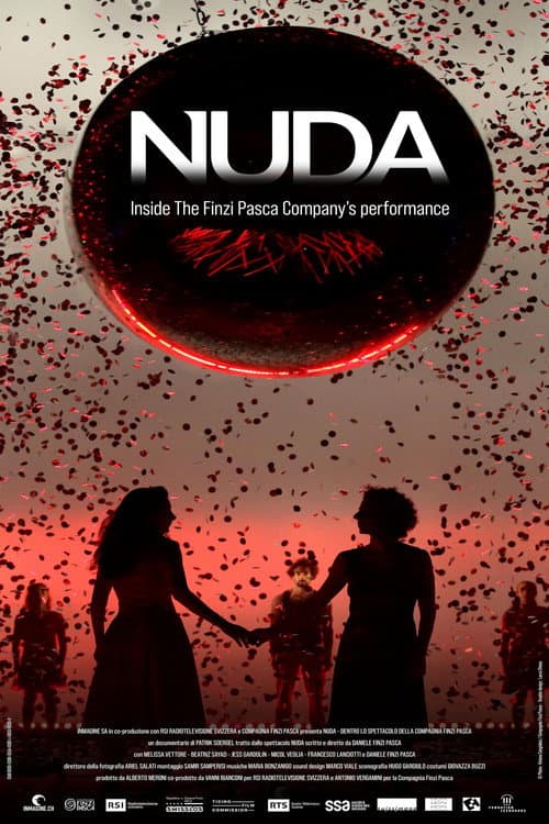 Afiche de Nuda: dentro lo spettacolo della Compagnia Finzi Pasca