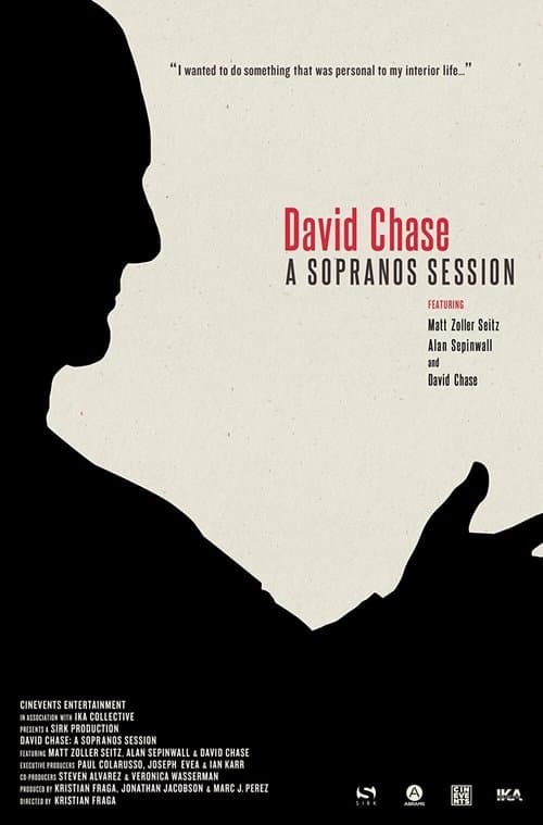 Afiche de David Chase: A Sopranos Session