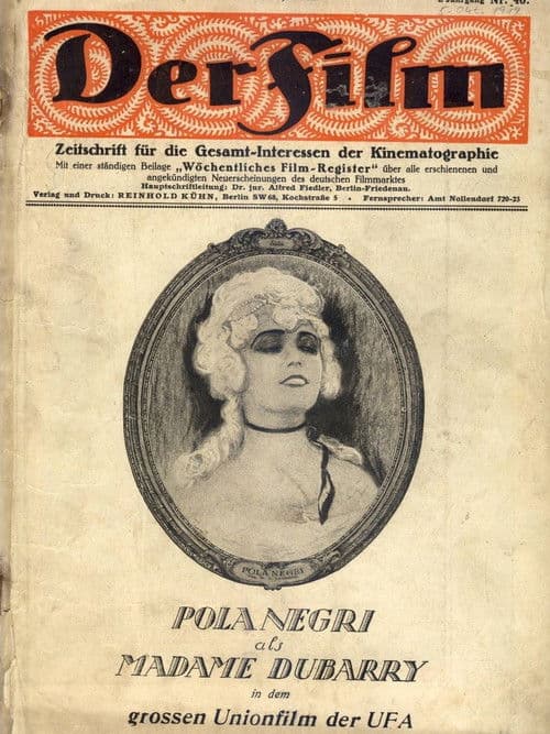 Afiche de Madame DuBarry