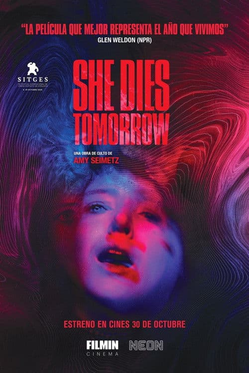 Afiche de She Dies Tomorrow
