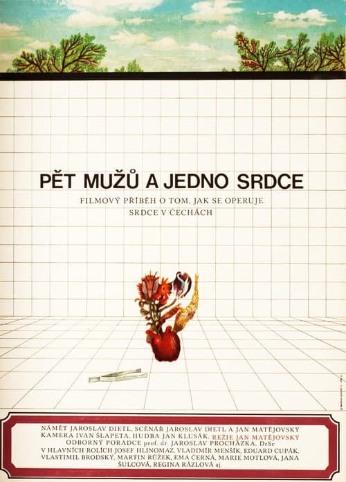 Afiche de Pět mužů a jedno srdce