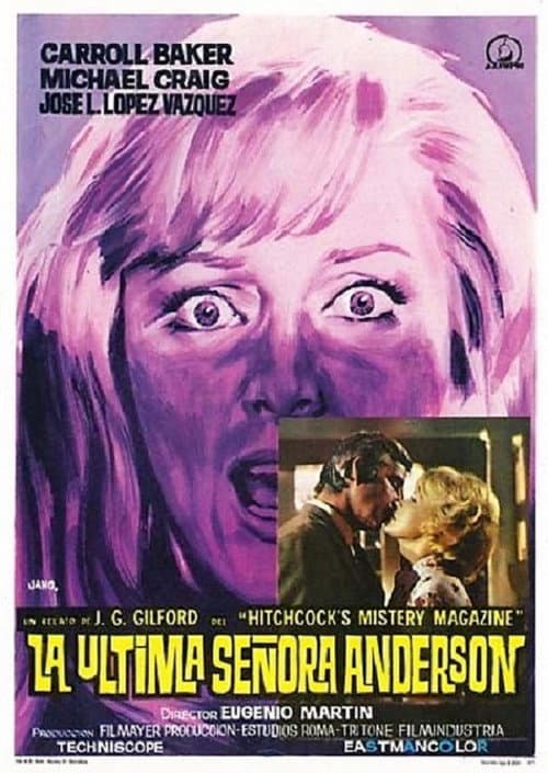 Afiche de La última señora Anderson