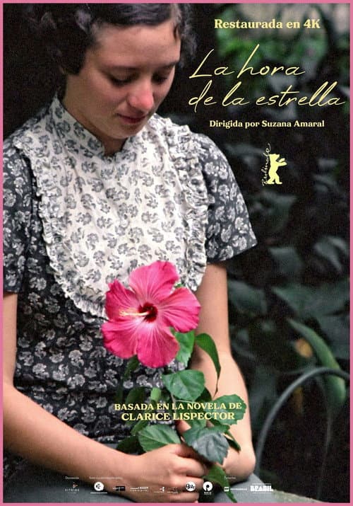 Afiche de La hora de la estrella