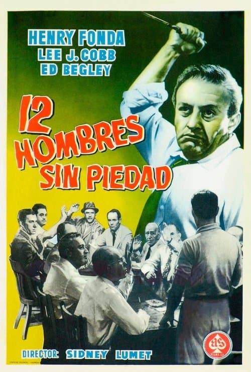 Afiche de 12 hombres sin piedad