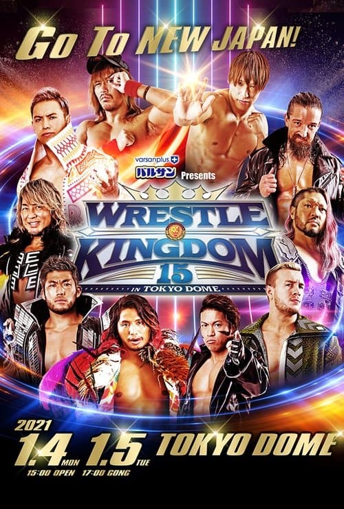 Afiche de NJPW Wrestle Kingdom 15: Night 1