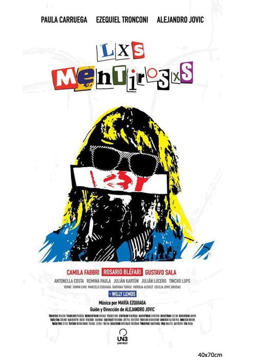 Afiche de Lxs mentirosxs