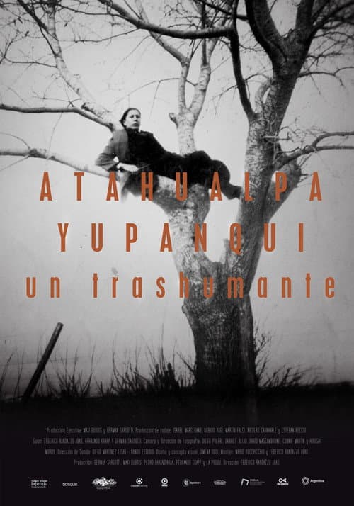 Afiche de Atahualpa Yupanqui, un trashumante