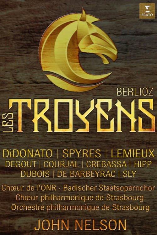 Afiche de Berlioz: Les Troyens