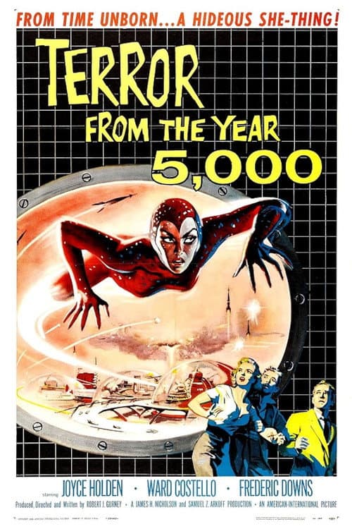 Afiche de El Terror del año 5000