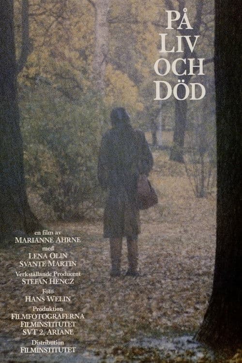 Afiche de På liv och död