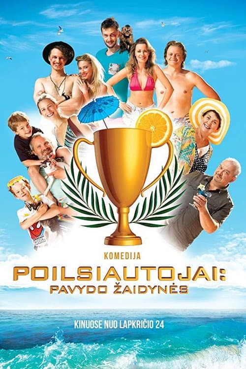 Afiche de Poilsiautojai: pavydo žaidynės