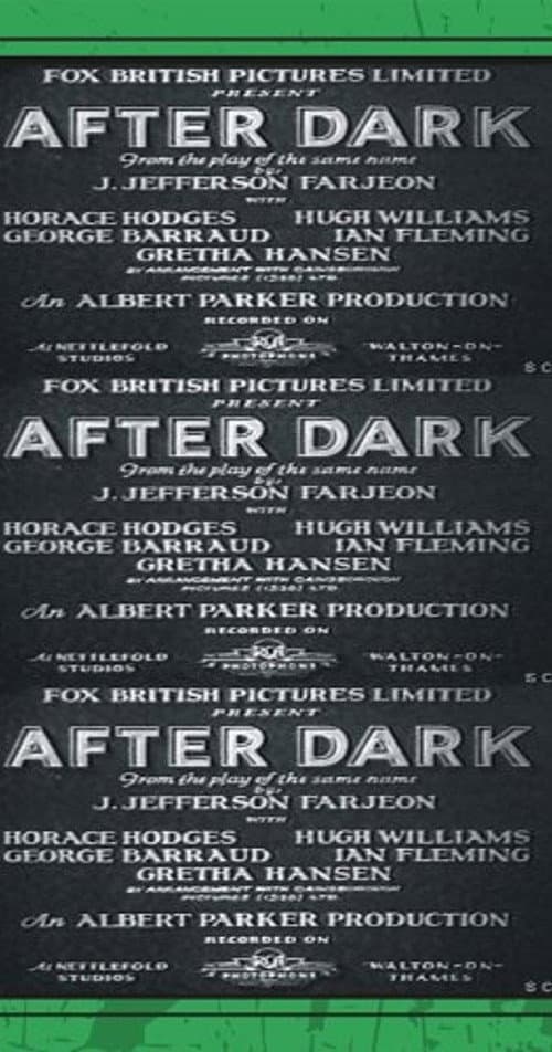 Afiche de After Dark