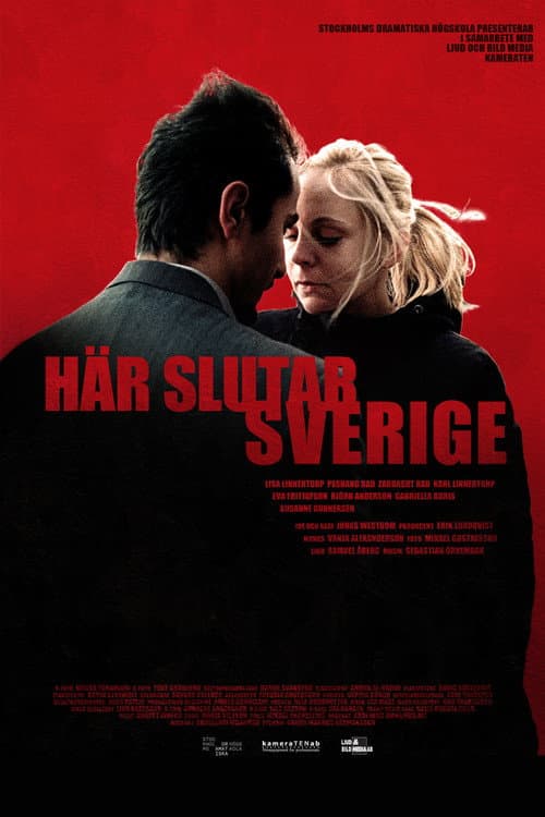 Afiche de Här slutar Sverige