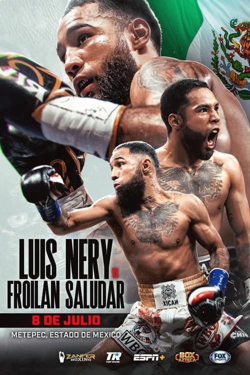 Afiche de Luis Nery vs. Froilan Saludar