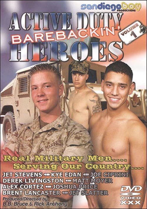 Afiche de Active Duty: Barebackin' Heroes 1