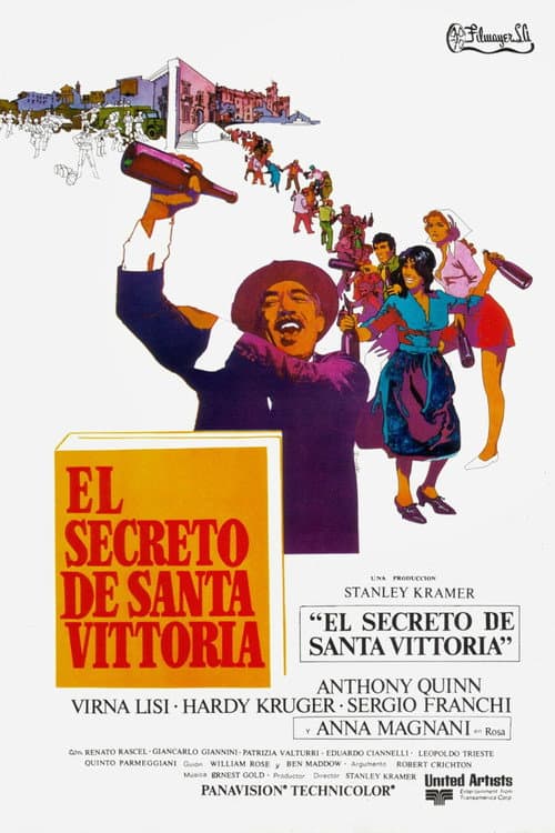 Afiche de El secreto de Santa Vittoria