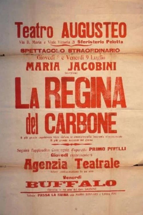 Afiche de La regina del carbone