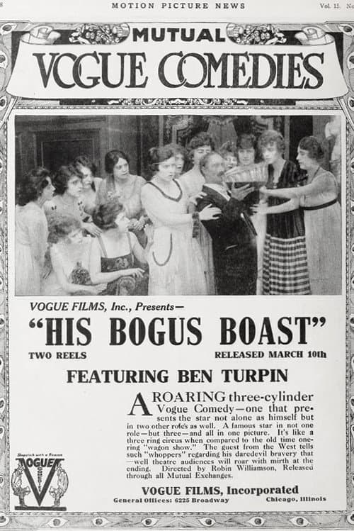 Afiche de His Bogus Boast